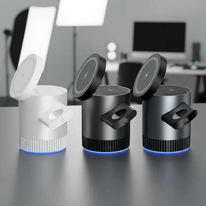3-in-1 Magnetic Charging Station – Clean & Cable-Free